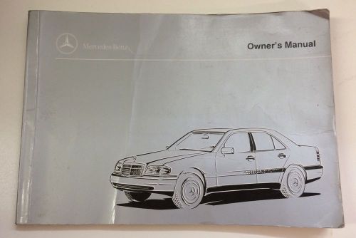 Mercedes-benz owner&#039;s manual 1997 c230/c280/c36 amg