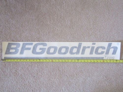 Bf goodrich tires big large 36&#034;x5.5 black die-cut vinyl sticker decal bfgoodrich