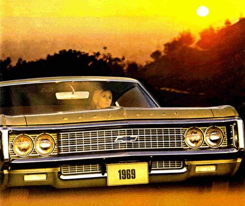 1969 chevy impala-caprice-bel air brochure -impala ssv 427 convertible-caprice