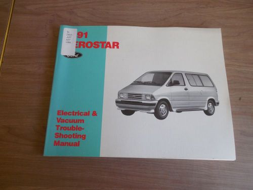 1991 ford aerostar electrical vacuum troubleshooting service manual