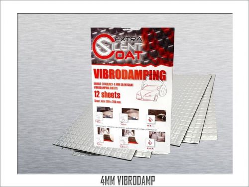 4mm vibrodamping material by silent coat 15.36 sq ft