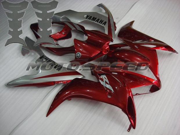 Free tank pad x2! fairing for yamaha 2004 2005 2006 yzf r1 plastic injection k16