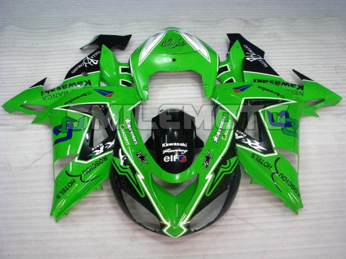 Fairing for kawasaki 2006 2007 06 07 zx-10r zx10r plastics injection kit aac