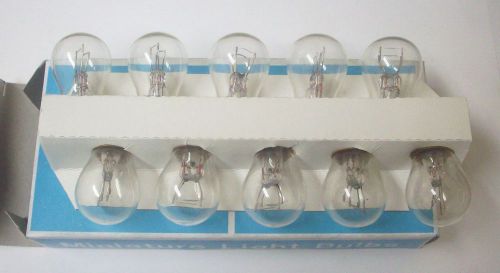Pack of (10) chieftain automotive 1176 miniature light bulbs lamps 12v - 2 prong