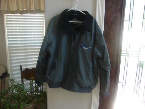 L &amp; s trucking vennal, ut jacket men&#039;s size 2xl port authority resin coating