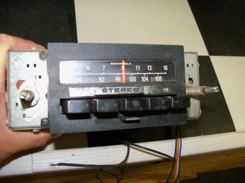 Working 1981 ford thunderbird am fm stereo radio serviced 