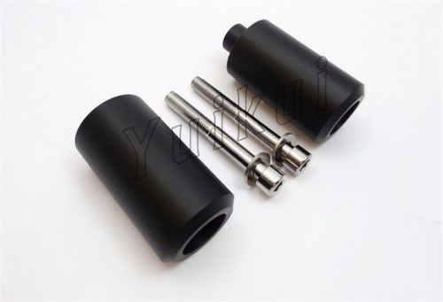 Black/carbon frame sliders crash engine protector for 2002 2003 yamaha yzf-r1