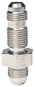 Russell 661211 bulkhead union fitting straight  -12 an male endura finish