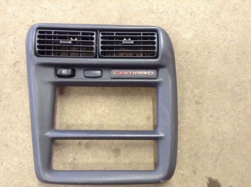 97 98 99 camaro radio trim bezel grey