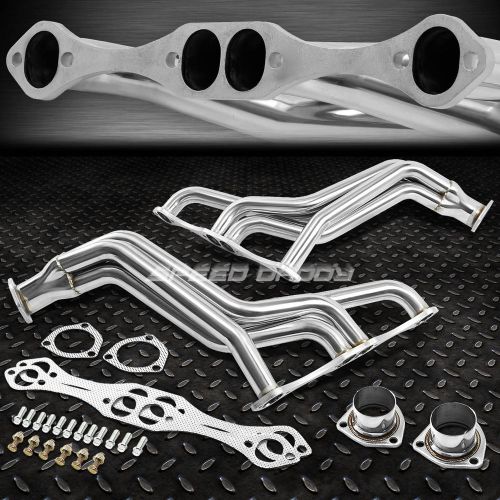 For 35-48 chevy small block 265-400 v8 exhaust manifold fat fender well header