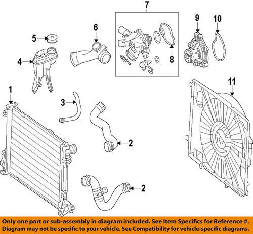 Mercedes-benz-mb oem 2712000315 cooling system misc/engine coolant thermostat