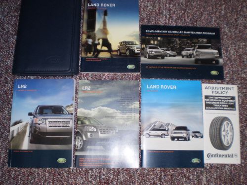 2008 land rover lr2 suv owners manual books nav quick guide case all models