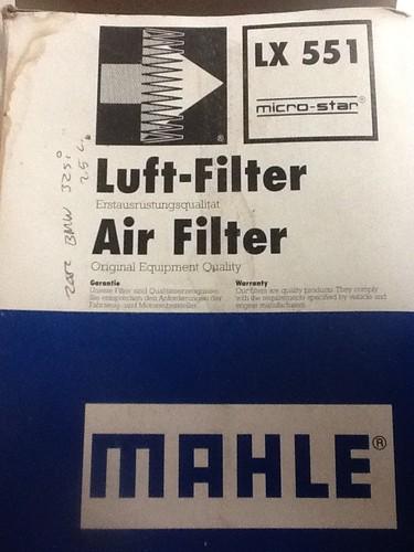 Mahle air filter for bmw 