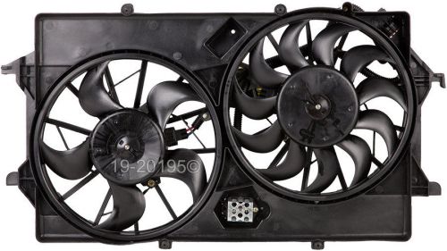 Brand new radiator or condenser cooling fan assembly fits ford focus