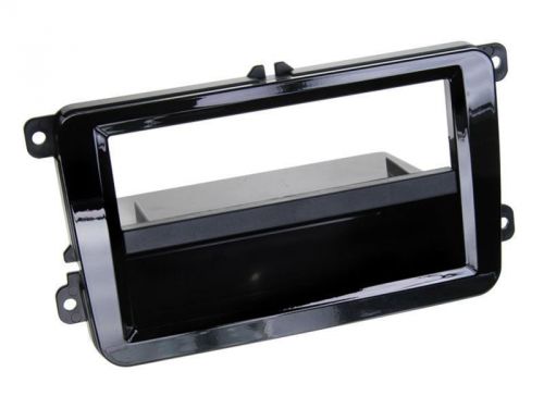 Vw passat b6 b7 cc pianolack professional car radio bezel,installation frame