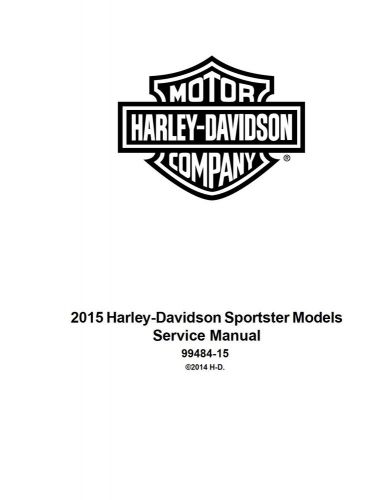 2015 harley davidson xl1200v seventy-two sportster service &amp; electrical manual