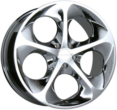 Compatible 2007-2009 saturn sky  chrome wheel 19&#034;x8.0 decorsa 5x110 aftermarket