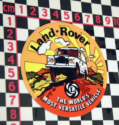 British leyland era land rover sticker - series 2 2a 3 range rover