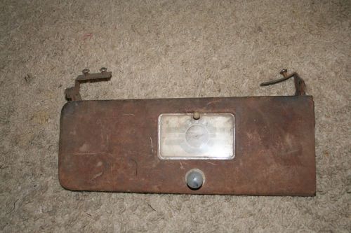 1939 chevrolet glove box door with clock and hinges