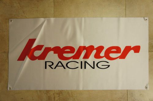 Porsche kremer racing banner flag display