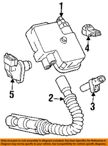 Mercedes-benz-mb oem 0031532828 engine crankshaft position sensor