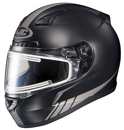 Hjc adult cl-17 streamline frameless electric snow helmet snowmobile snocross