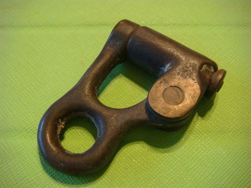 Bronze head board snap shackle merriman brothers pelican hook vintage nos #1