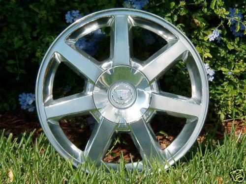 2005 to 2011 used polished cadillac sts cts 17 inch oem gm style wheel 4578 4610