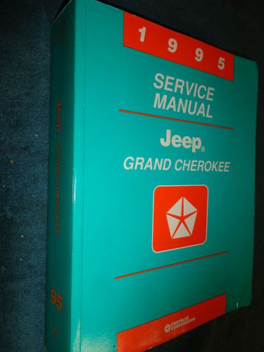 1995 jeep grand cherokee shop manual  / original dealership service book