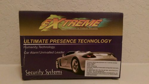 Extreme car alarm system, model 5000