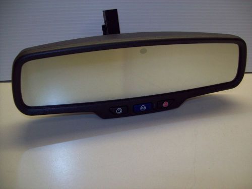 2011-14 cadillac cts auto dim &amp; rear view camera display mirror oem# 13584895