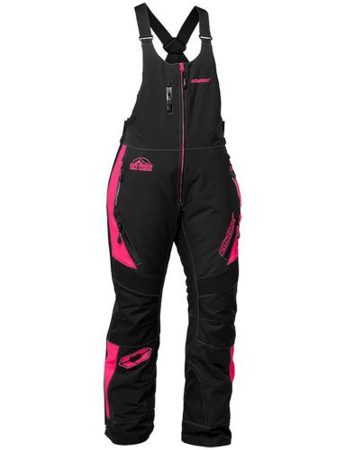 Castle x racewear tundra womens snowmobile bib hot pink