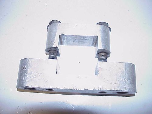 Billet aluminum clamp-on 2 x 2&#034; frame mount panhard bracket late model ph1