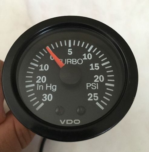 Vdo boost gauge 2-1/16&#034; vacuum/boost cockpit