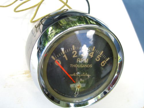 Vintage airguide boat tachometer