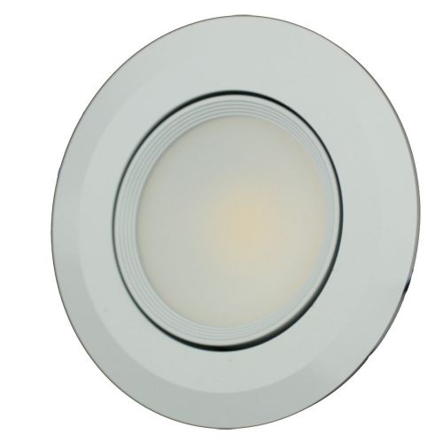 New lunasea recessed 3.5&#034; 5w cob led w/white trim - warm white llb-56ww-01-