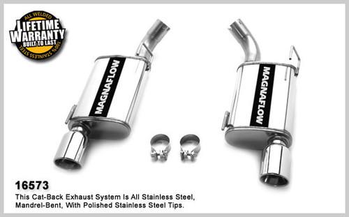 Magnaflow 16573 ford mustang stainless cat-back system performance exhaust