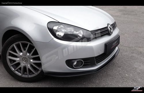 Vw golf mk6 6  front bumper spoiler