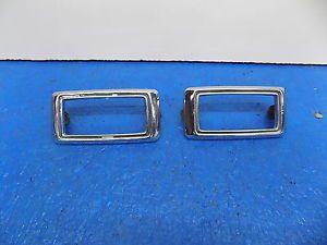 1969 ford mustang driver passenger rear side marker bezel c9ab-16a466a