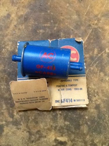 1965-6 pontiac gto lemans nos tripower fuel filter