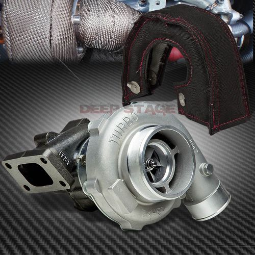 T04e t3/t4 ar.63 ceramic ball bearing turbo/turbocharger stage3+black blanket rs