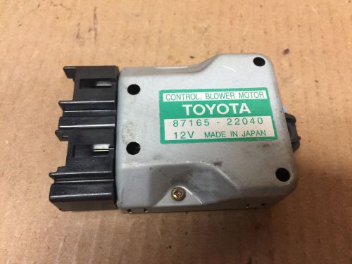 98-05 lexus gs300 gs400 rx300 blower motor control module (87165-22040) oem