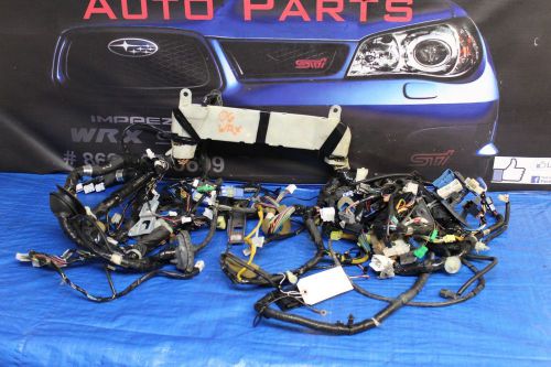 06 2006 subaru impreza wrx bulk wiring harness oem *free shipping*