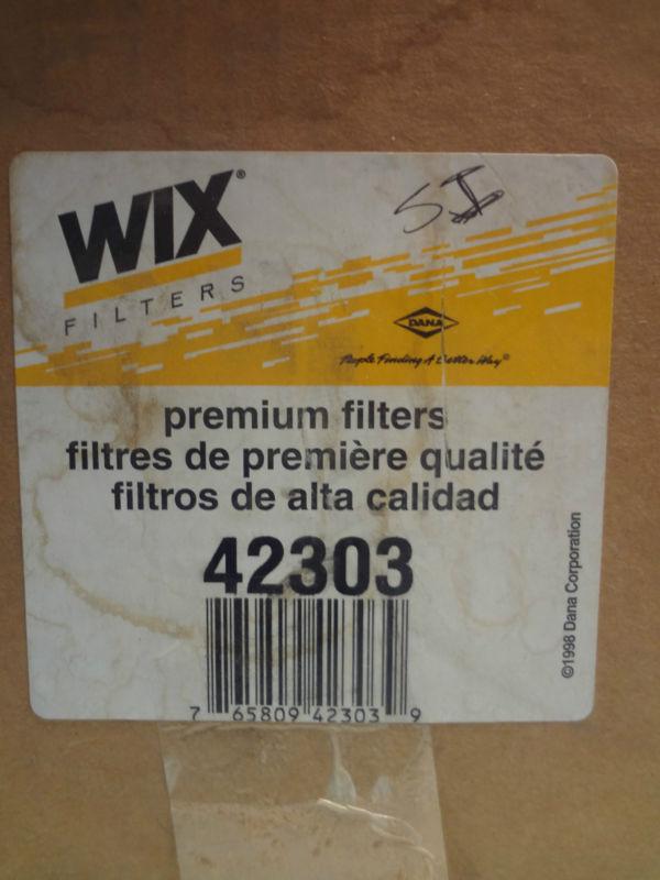 Wix premium filters new in box 42303 3174 land rover (87-97) air filter