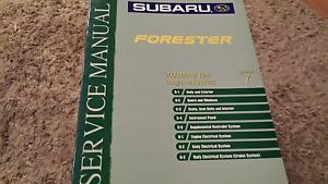 2000 subaru forester body electrical section 7 service repair shop manual oem
