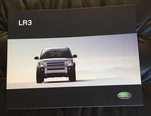 2005 land rover lr3 original dealer sales brochure catalog prospekt se hse