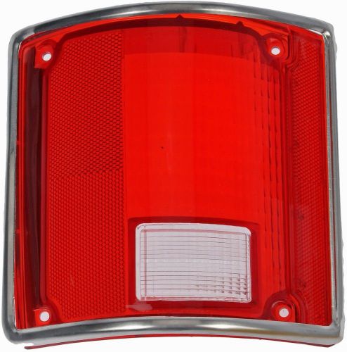 Tail light lens fits 1973-1991 gmc jimmy c1500,c1500 suburban,c2500,c2500 suburb