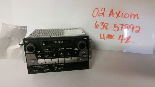 2002 isuzu axiom radio climate temp control. # 8-97264-249-3