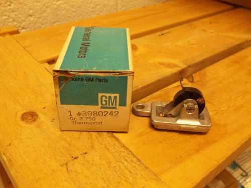 1971 72 chevy vega gm nos choke thermostat  gm 3980242  brand new in gm box nice