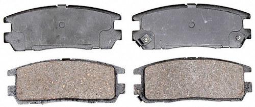 Raybestos sgd580c brake pad or shoe, rear-service grade brake pad